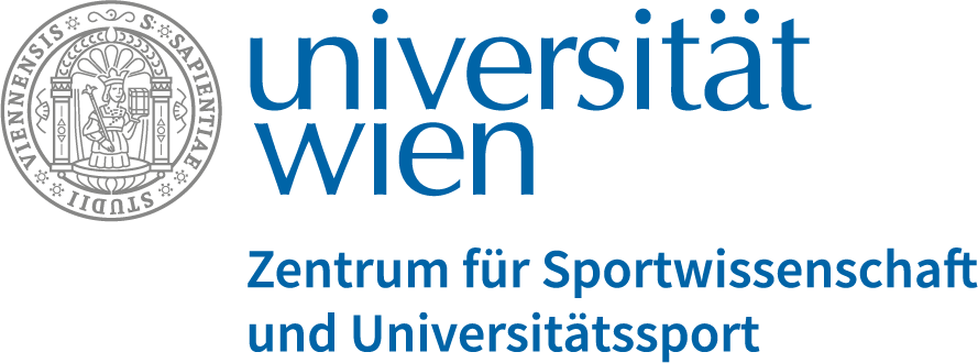 Logo der Universität Wien, Zentrum für Sportwissenschaft und Universitätssport
